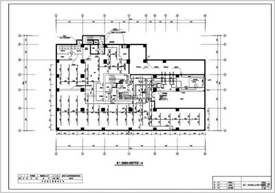 某长45.94米 宽26.7米 地下2地上26层商住楼给排水CAD设计(说明 各层给排水与消防平面图 厨卫大样 给排水系统图 管道安装大样)